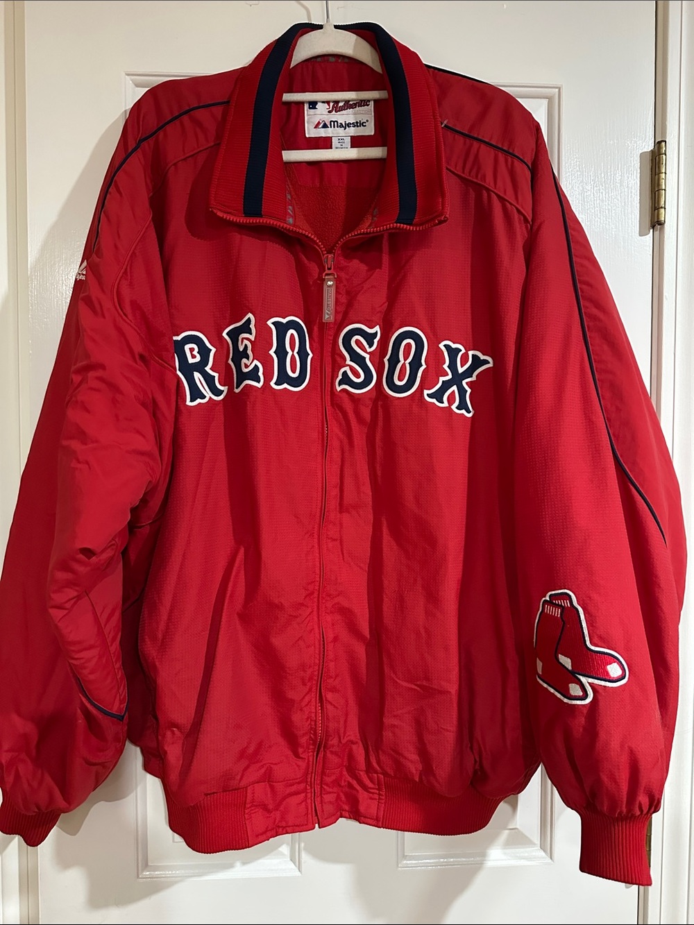 Authentic MLB Vintage Majestic Men’s XXL Boston Red Sox zip-up Jacket